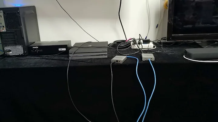 XOLRORspace HT004 60m 4K 60HZ HDR HDMI extender over CAT5/6/7 cable with HDMI loop out and IR