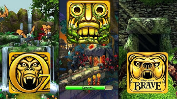 Temple Run Oz Vs Temple Run 2 Lost Jungle Lantern Festival Vs Temple Run Brave - Endless Run