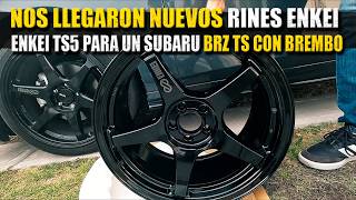 NUEVOS RINES ENKEI TS5 PARA SUBARU BRZ TS 2026 🔴 CON FRENOS BREMBO UNBOXING Y MÁS