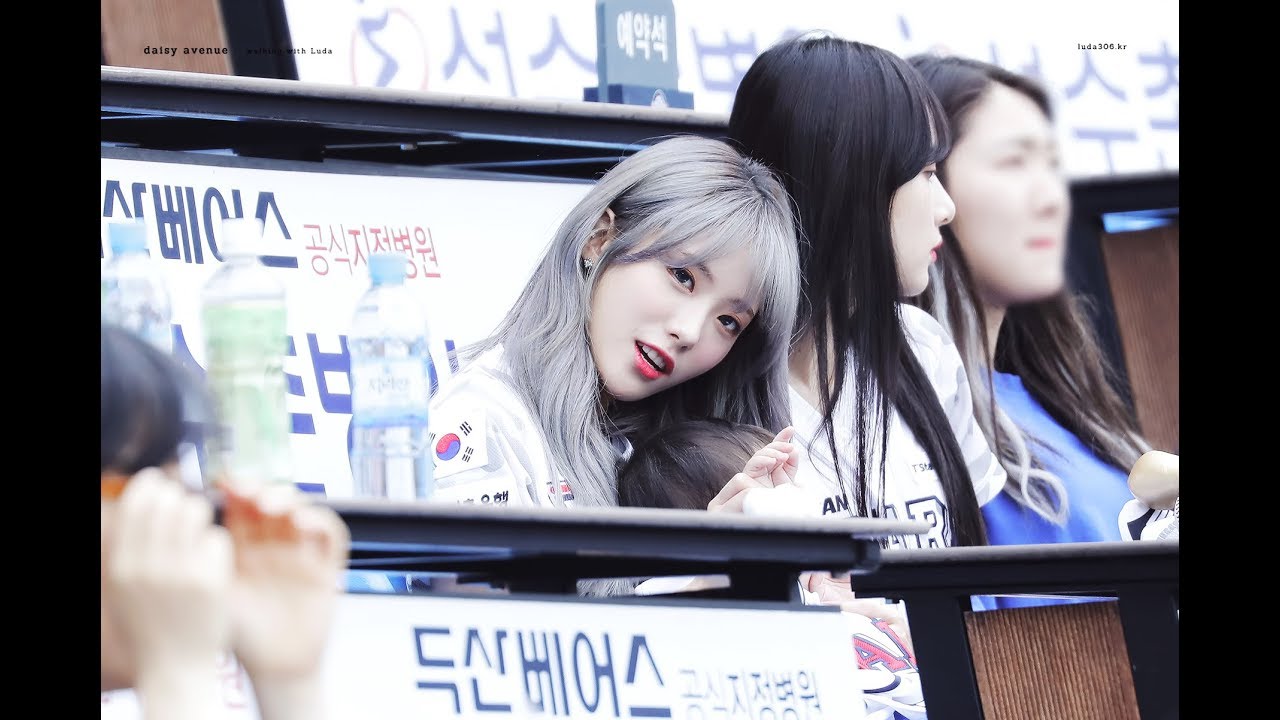 180610 우주소녀 루다 야구관람