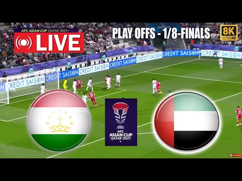 🔴ПРЯМОЙ ЭФИР Таджикистан — Объединенные Арабские Эмираты | Кубок Азии 2023 года | Полная трансляция