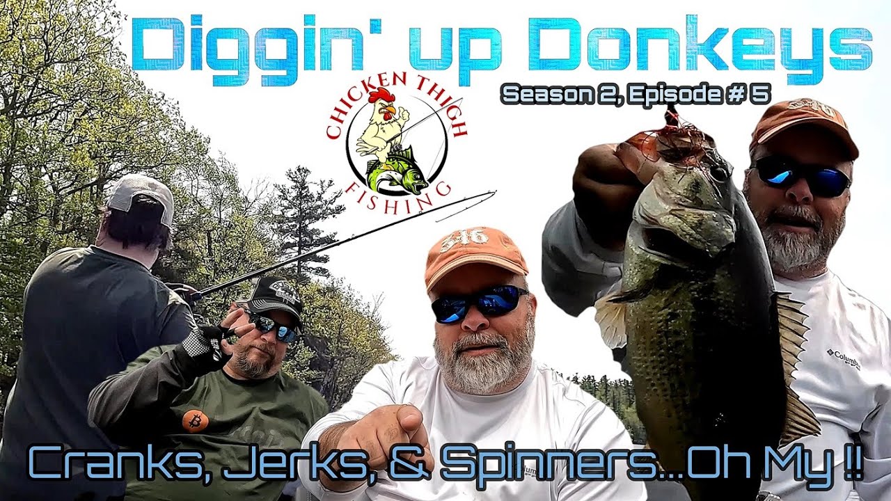 Diggin’ up Donkeys (S2, Ep. 5) Bass Fishing Tips, Tackle, & Technique #bassfishing #largemouth