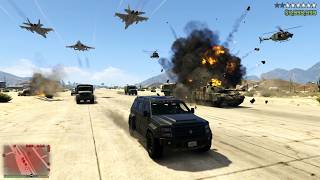 GTA 5 - Hookies Bar: The Lost MC Secret Lab Raid   Fort Zancudo Ten Star Escape