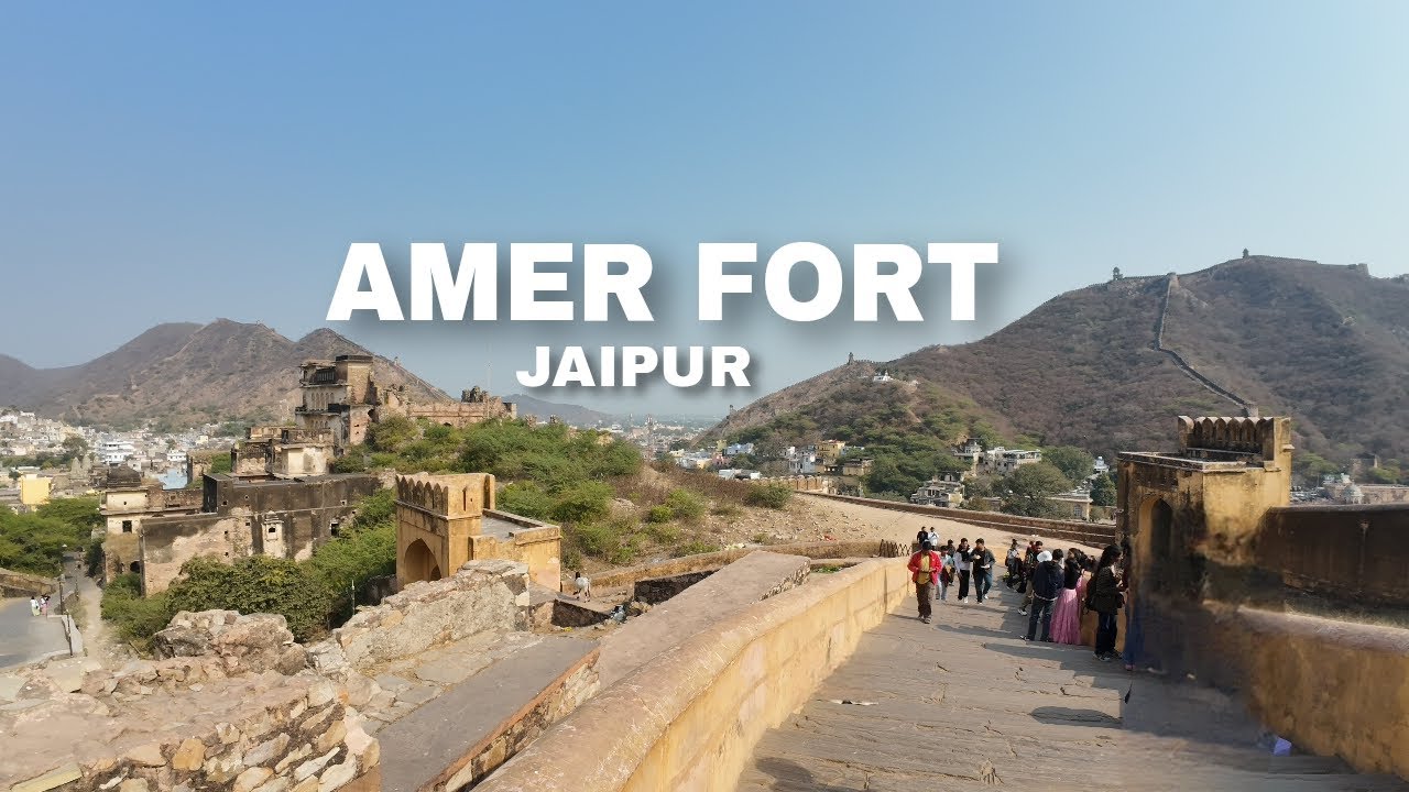 Amer Fort Jaipur | Royal Palace of Rajasthan | Cinematic Travel video