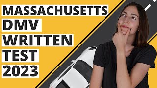 Massachusetts DMV Written Test 2023 (60 Questions with Explained Answers)