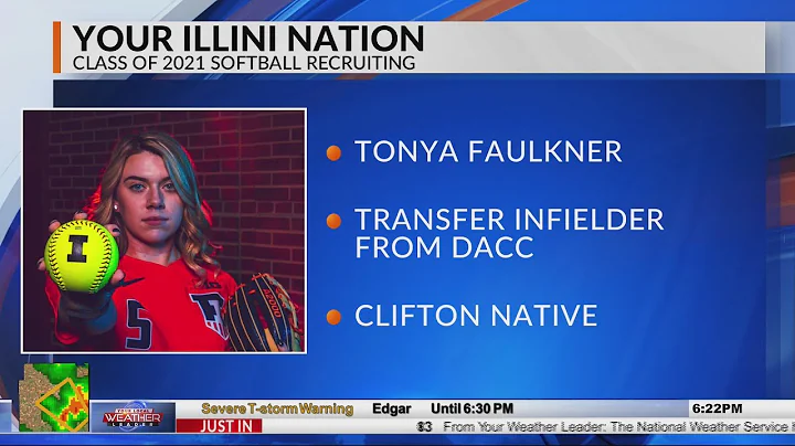 Clifton's Faulkner joins Illini softball