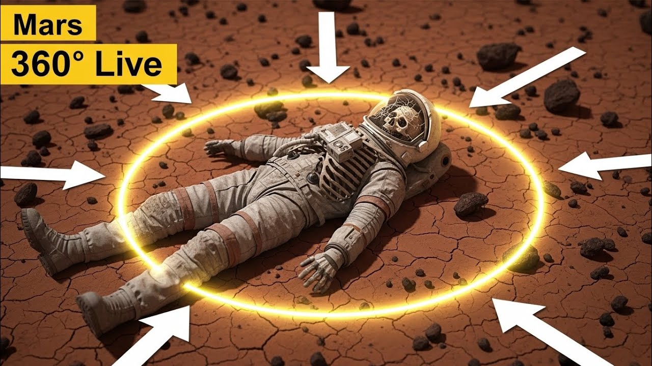 POV: You Are on Mars! (Stunning 4K 360° Perseverance Footage) Mars Landscape Video 1666