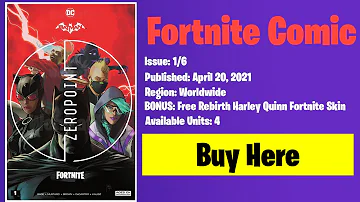 How much will the fortnite comics cost?