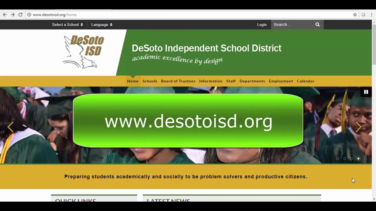 Desoto ISD Enrollment Video - YouTube