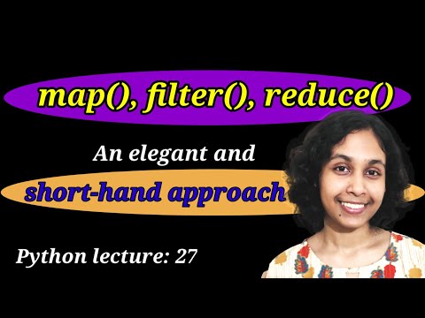 Python Lect 27 Map Filter and Reduce Functions Python Tutorial