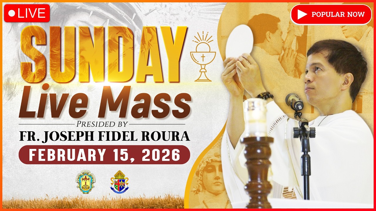 SUNDAY FILIPINO LIVE MASS TODAY ONLINE II FEBRUARY 15, 2026 II FR. FIDEL ROURA