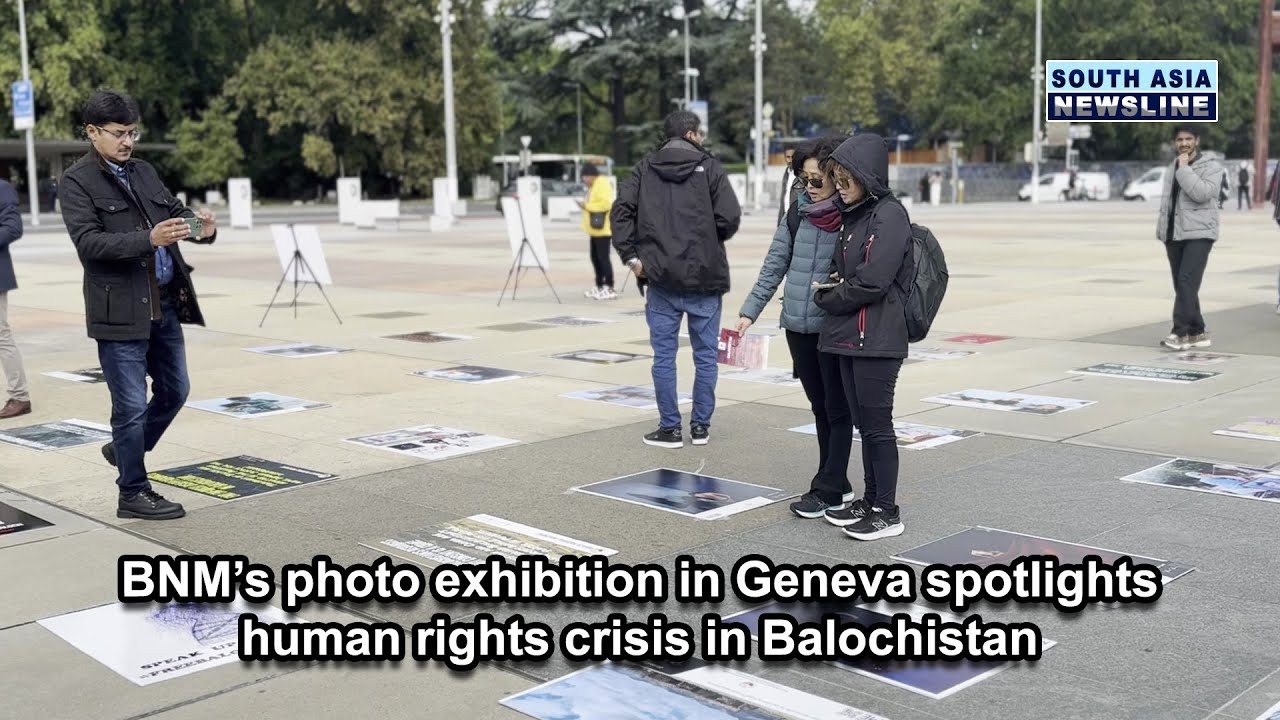 BNM’s photo exhibition in Geneva spotlights human rights crisis in Balochistan