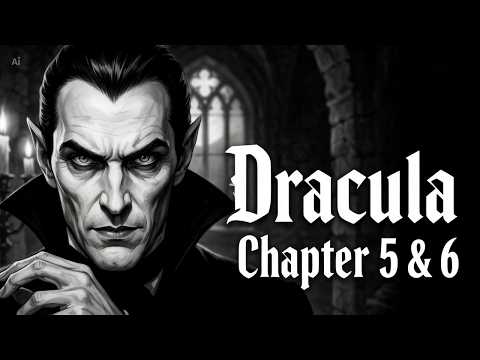 Video Dracula Chapters 5 & 6 | Letters of Dread & The Madman's Arrival (Audiobook)