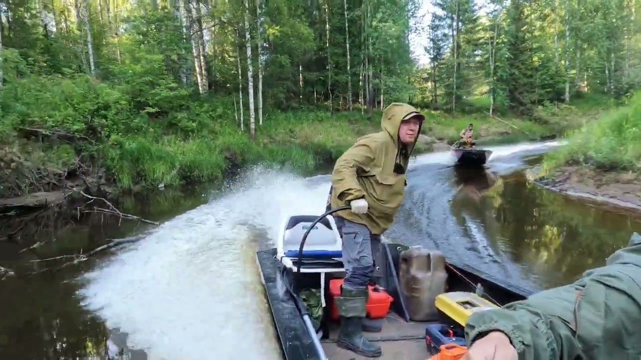 МАКСИХОД на таёжной речке
