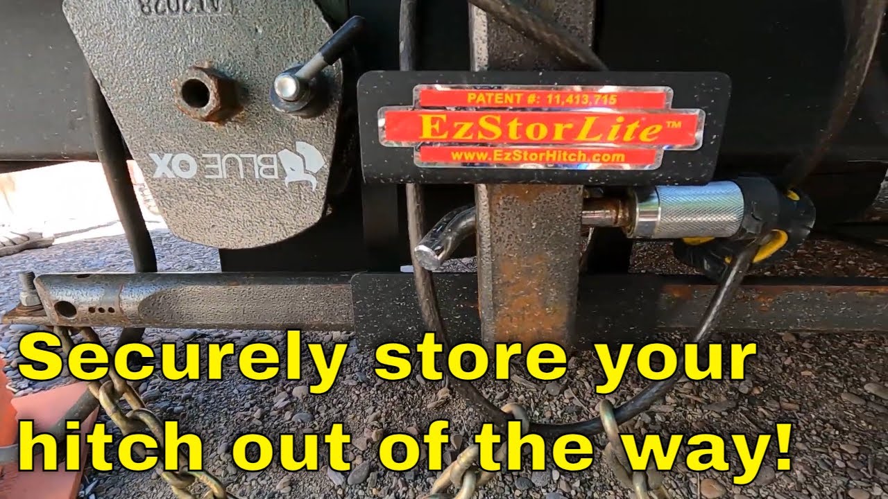 Too Much Tension On Weight Distribution Bars How to store your weight distribution hitch - YouTube