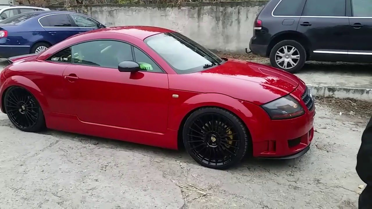 Audi tt mk1 air suspension YouTube