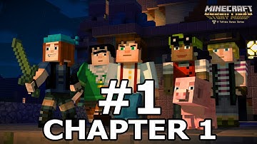 Minecraft Story Mode (Episode 1) | Playthrough #1 | New Kid On The Block