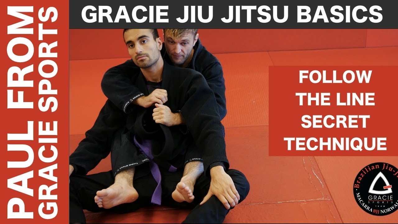 Gracie Jiu Jitsu Basics - Follow The Line and Make All Your Chokes ...