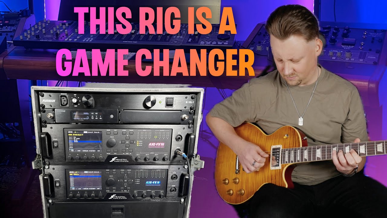 Fractal Rig Setup This Rig Is UNBEATABLE - My Fractal Audio Axe-FX III Live Setup - YouTube