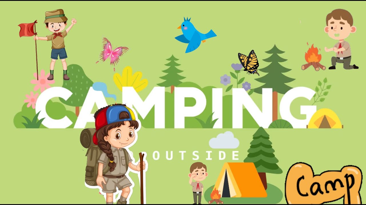 Let's Go Camping | Learning camping English | Vocabulary | Fun with Pictures