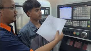 Pengoperasian CNC Turning GSK 980TDHi