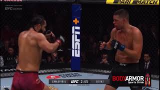 Nate Diaz Eating Hard Shots For 5 Minutes Straight