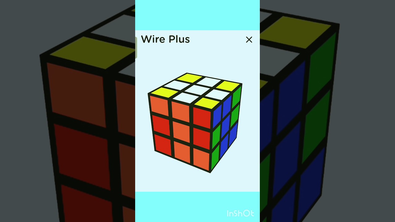 Rubik's cube Wireplus parttan tutorial 