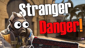 CS:GO | Stranger Danger | SOLO Queue Funny Matchmaking HIGHLIGHTS on Mirage Ft British Stereotypes