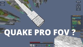 Godbridging with quake pro FOV