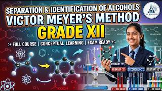 Victor Meyer’s Method | Primary, Secondary & Tertiary Alcohols | Class 12 Chemistry