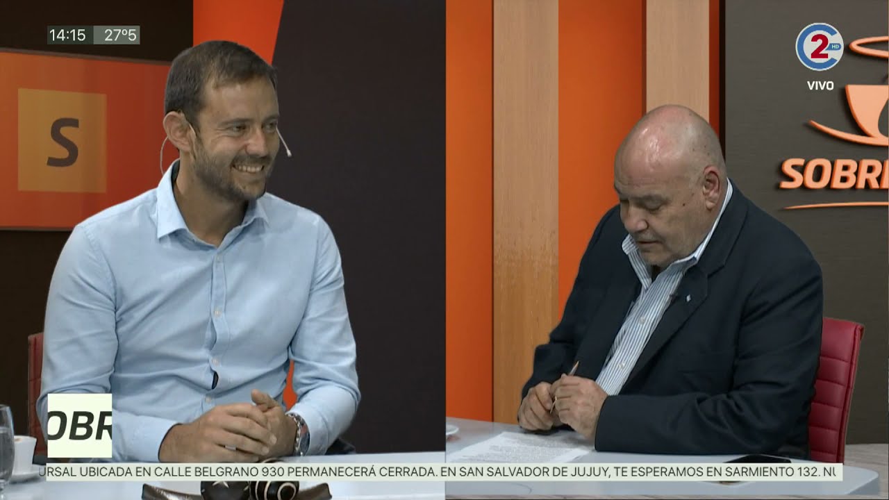 Sobremesa: Ing. Jorge Hiruela