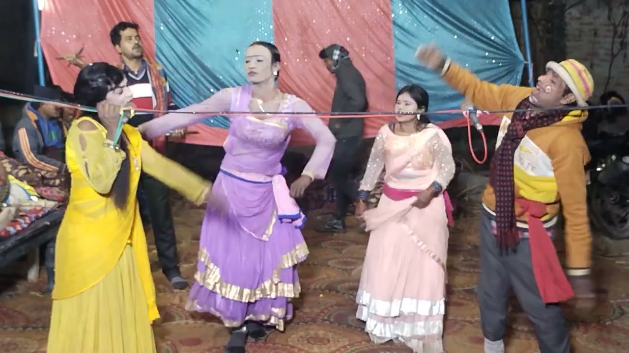 छोट मिले बालामुआ/ munna lal yadav kahrauva parti/ धर्मराज डांसर व छोटू डांसर/ #blpvideoslokgeet