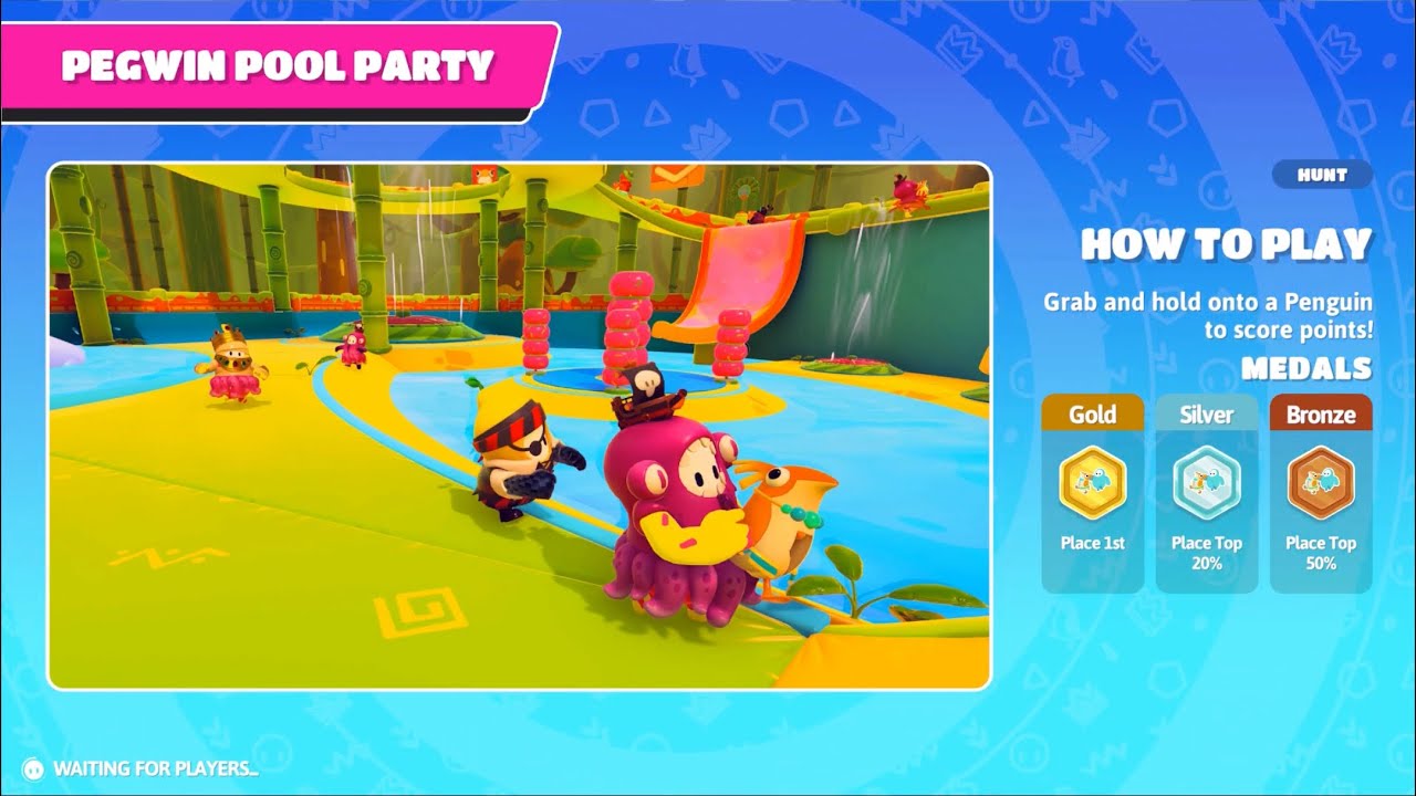 Fall Guys: Pegwin Pool Party is Back!