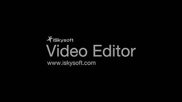 CREATED WITH ISKYSOFT VIDEO EDITER