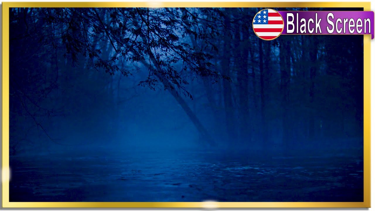 Relaxing Crickets, Owls & Nocturnal Riverbank Sounds for Sleeping