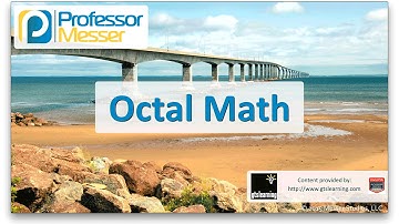 Mathématiques octales - CompTIA Network+ N10-006 - 5.2