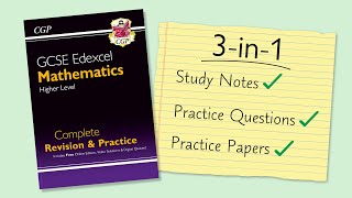 CGP has GCSE Edexcel Higher Maths revision totally covered!