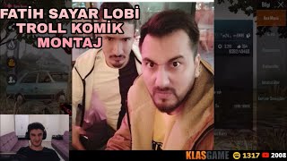 Fati̇h Sayar Lobi̇ Troll Ve Komi̇k Anlar Pubg Mobi̇le