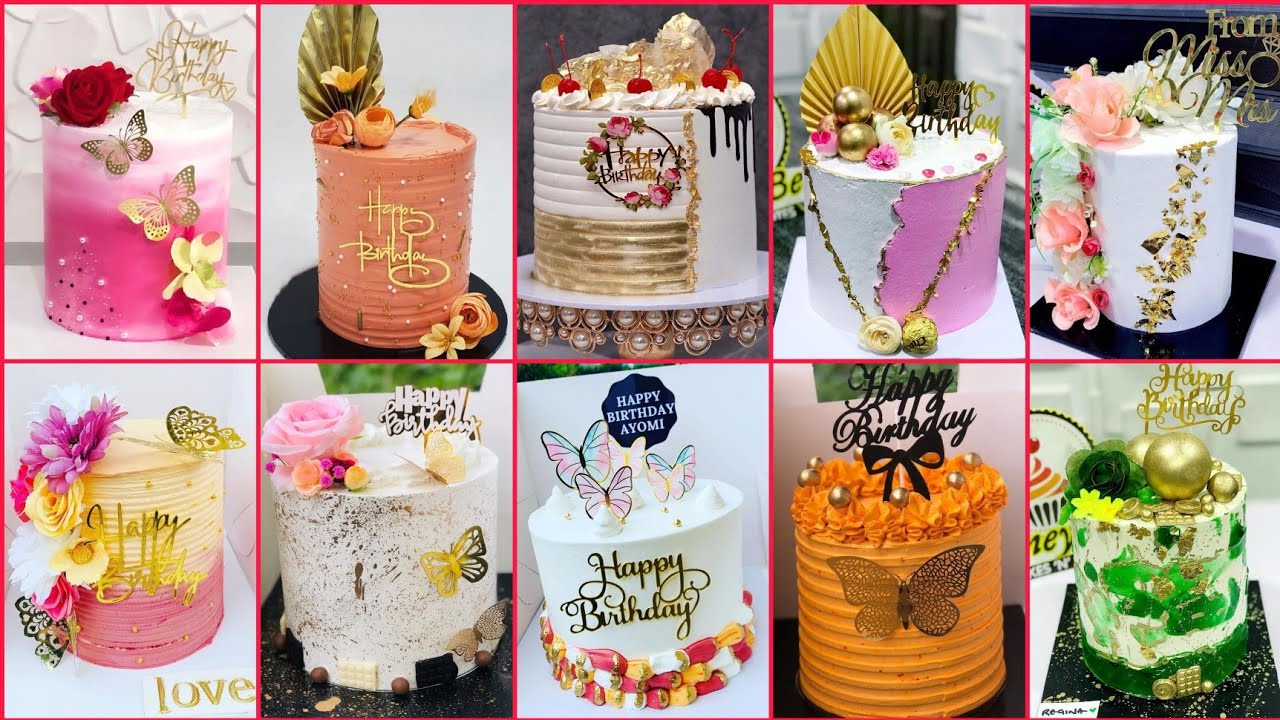 Very Unique Birthday Cake Designs 2022/Cake Decorating/Birthday Cake/Birthday Cake Ideas For Ladies