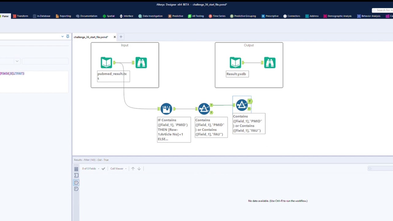 Alteryx weekly challenge week 36 - Data Cleansing Extract Authors ...