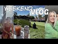 VLOG: Trying the new Starbucks drink, Arnold Palmer Invitational, skincare routine + so much more!