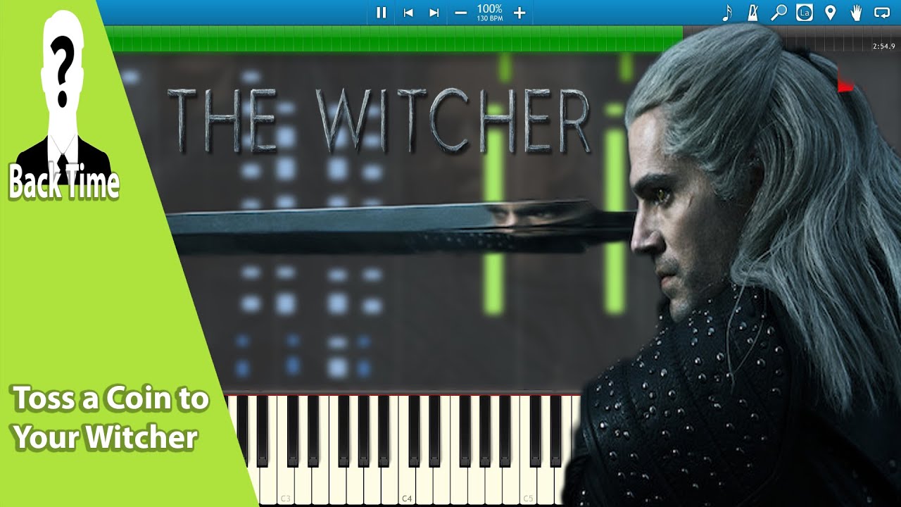 Toss a Coin to Your Witcher (Jaskier Song) (Piano Cover) + Sheets & Midi YouTube