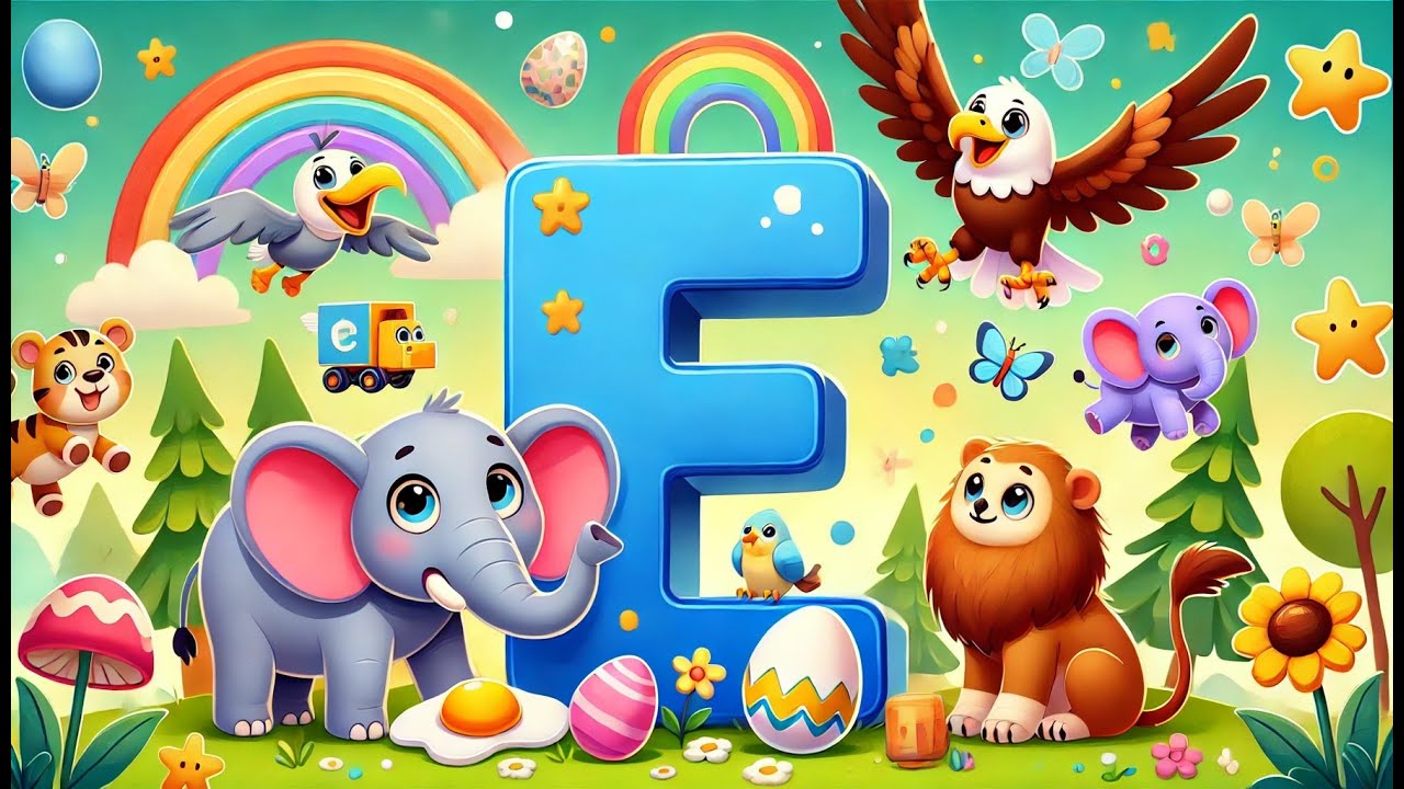 E is for Echo! | Fun Alphabet Song for Kids & Toddlers 🎵🔤