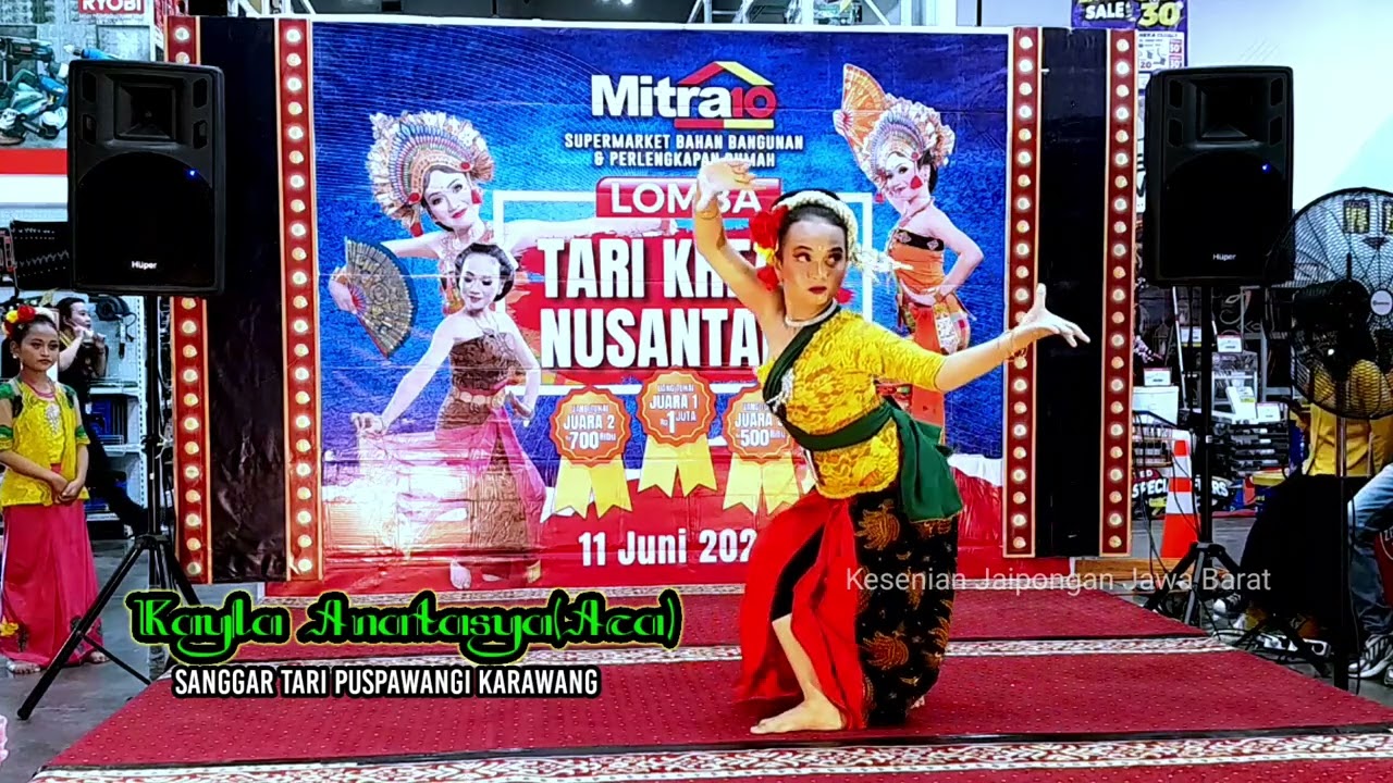 jaipong kreasi Nyi Ronggeng@kayla Anatasya@puspawangi
