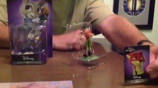 Disney Infinity 3.0, Zootopia, Nick Wilde, Judy Hopps, Unboxing ,Review