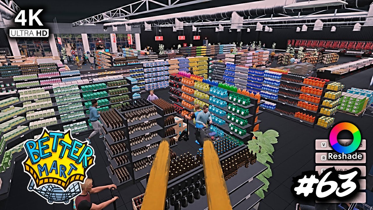 Days in Better Mart 4K Reshade #63 Slow Play Max Lv 100