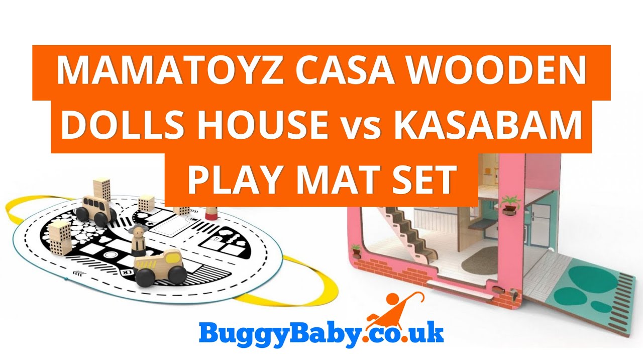 Mamatoyz Casa Wooden Dolls House vs Kasabam Play Mat Set | BuggyBaby Reviews