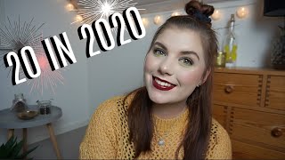 FINISH 20 IN 2020 PROJECT PAN // INTRO