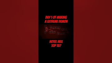 Day 1 Of Making a Extreme Demon #geometrydash #gdupdate #geometrydashmusic #gd #gddemon #gaming