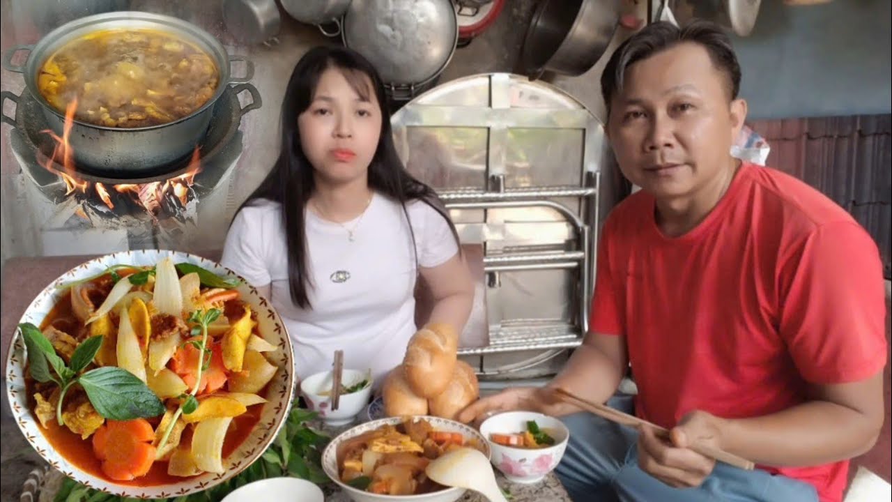 Sáng Sớm | Trúc Nguyễn Đi Chợ Về | Nấu Món Bò Kho Nước Dừa Thơm Lừng | UTVL 